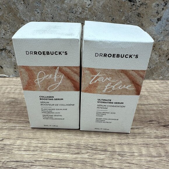 Lot Of 2 Dr Roebucks Perky Collagen Boosting Serum, 1.01 fl. oz - Picture 1 of 9